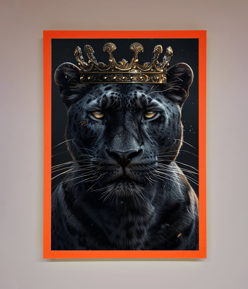 King Panther Framed Wall Art - Zestio