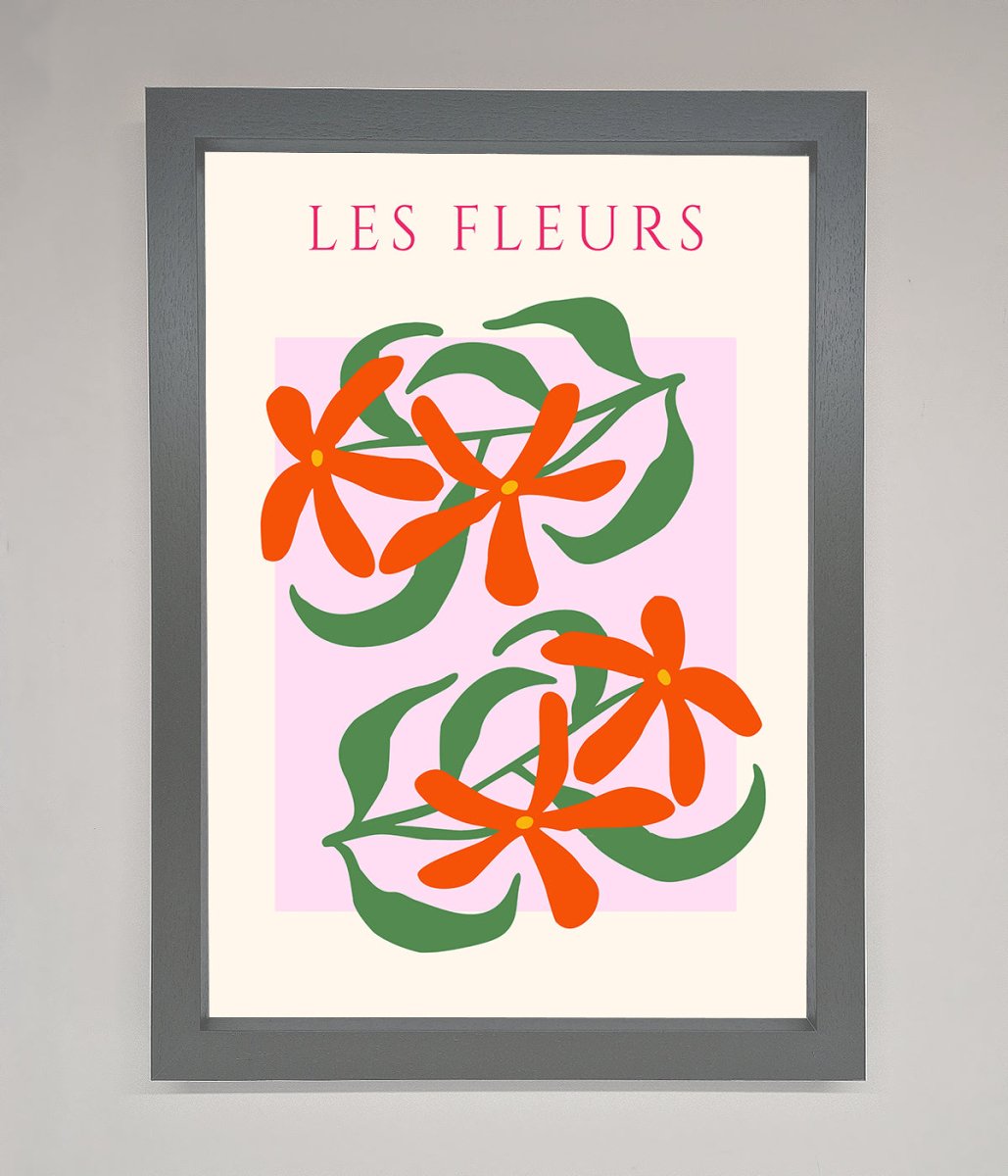 Les Fleurs Framed Print - Zestio