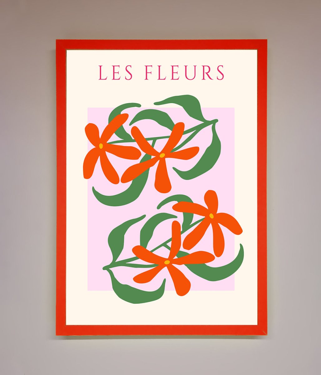 Les Fleurs Framed Print - Zestio