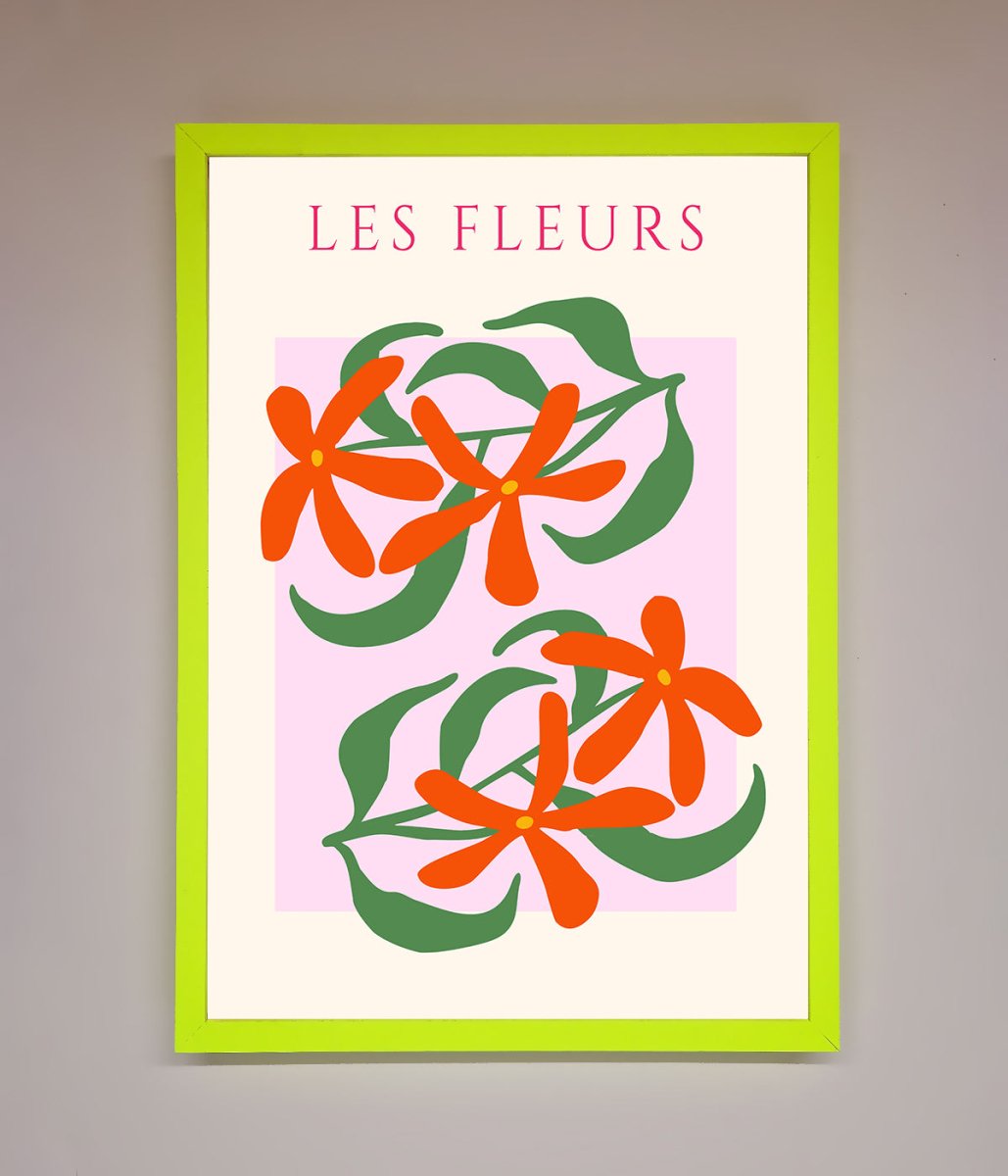 Les Fleurs Framed Print - Zestio