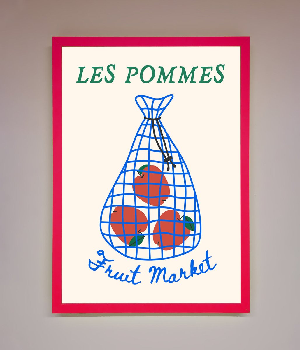 Les Pommes Framed Print - Zestio