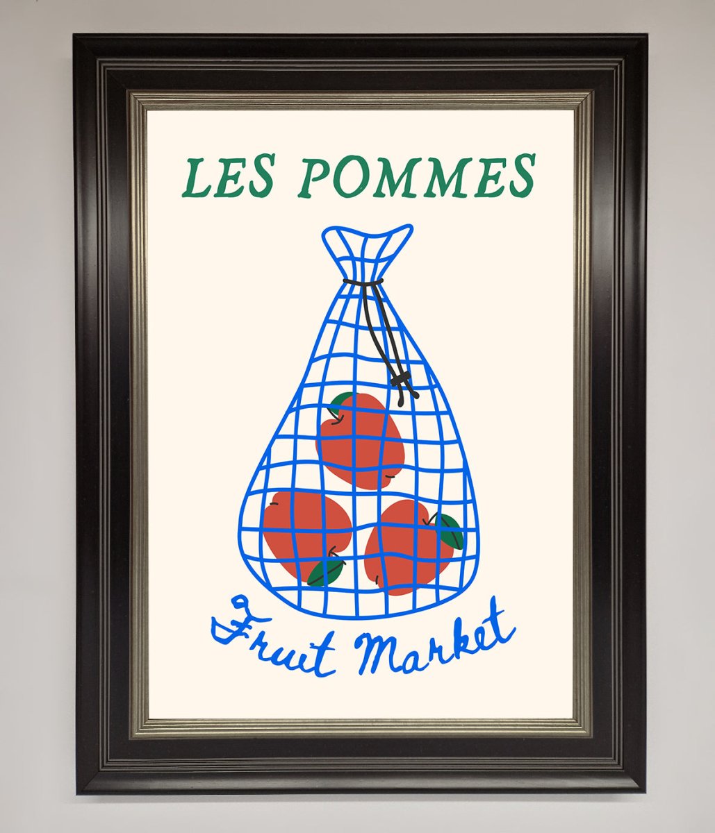 Les Pommes Framed Print - Zestio