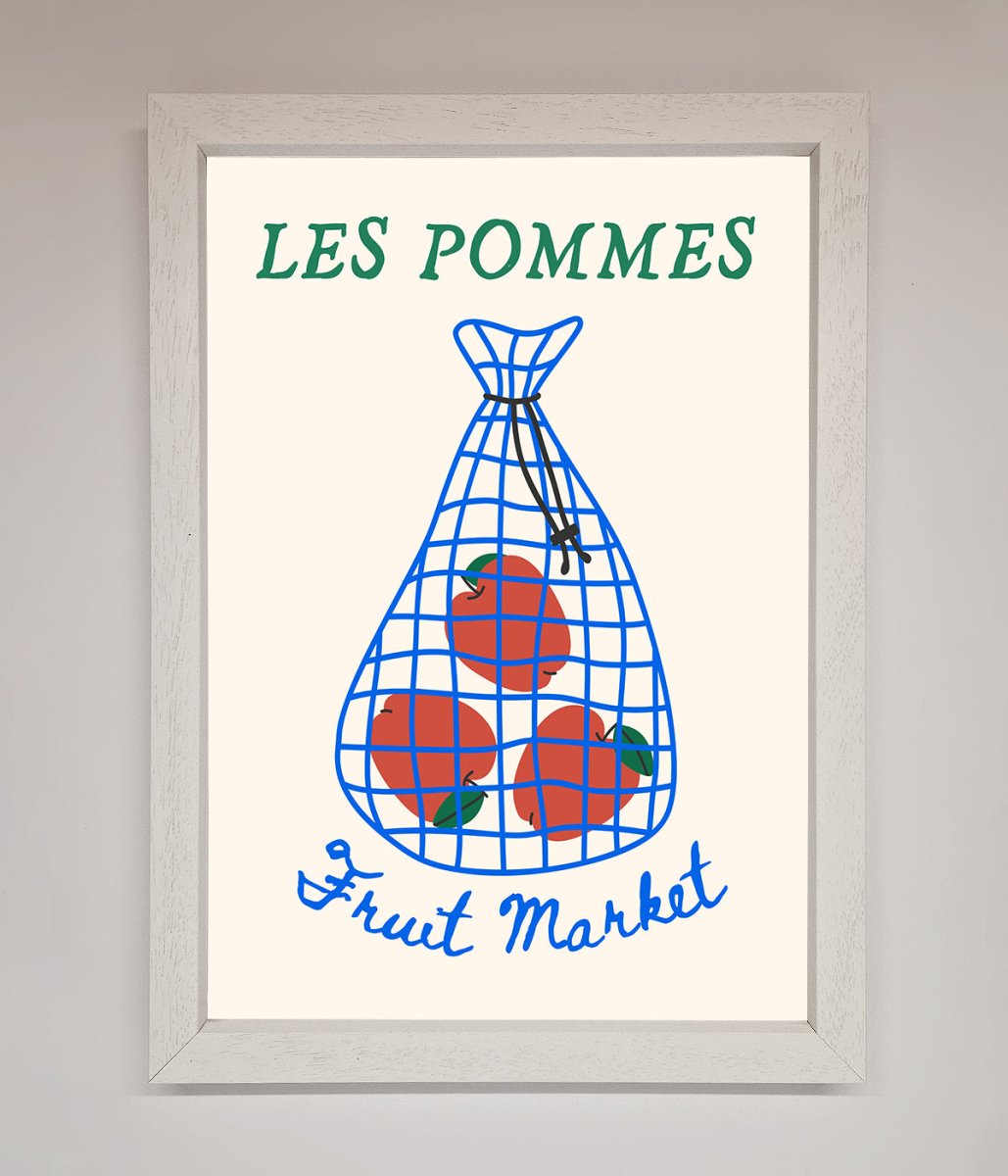 Les Pommes Framed Print - Zestio