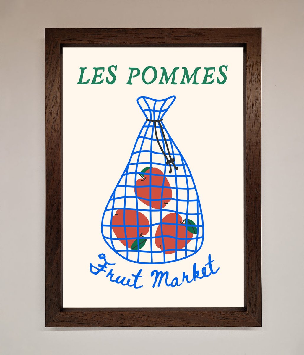 Les Pommes Framed Print - Zestio