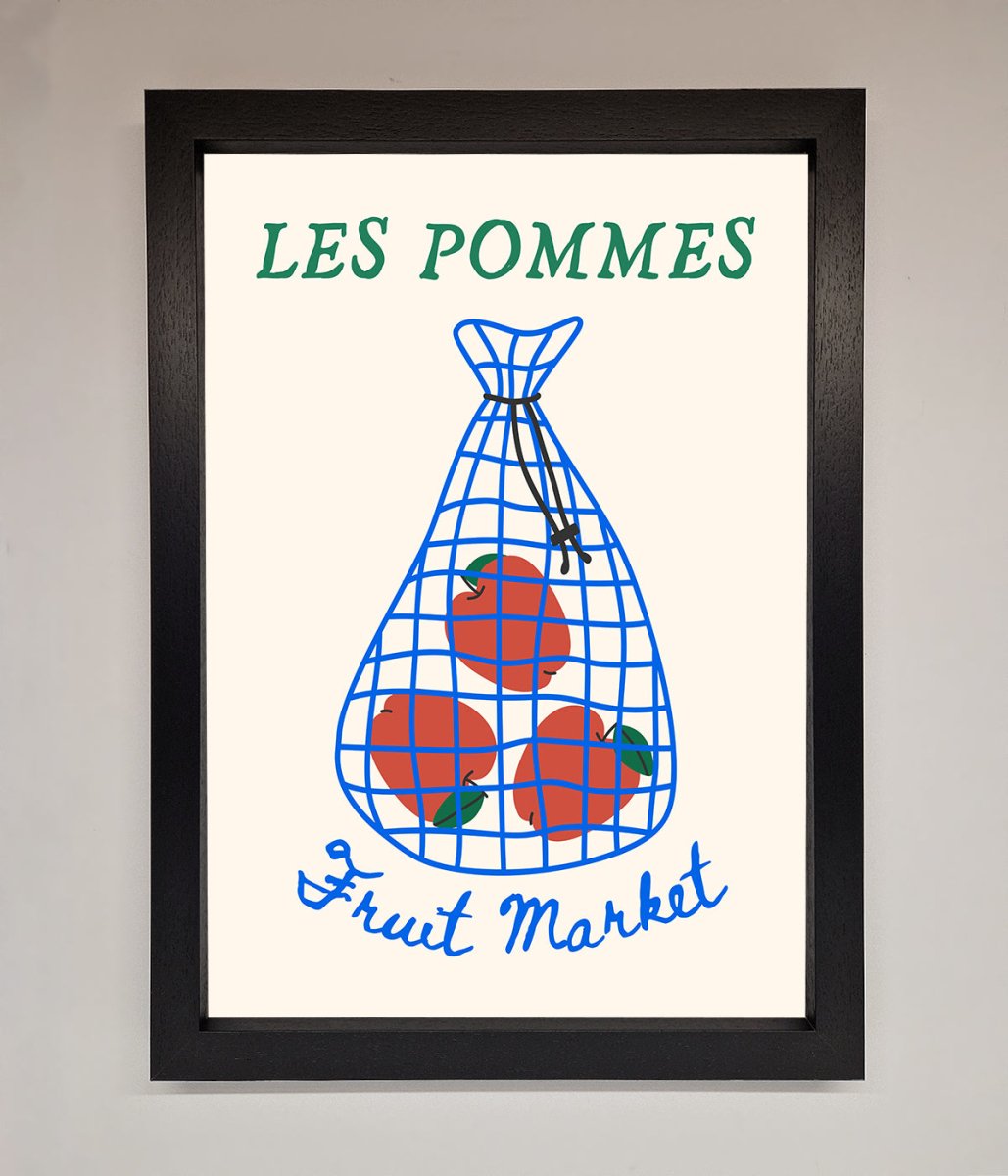 Les Pommes Framed Print - Zestio