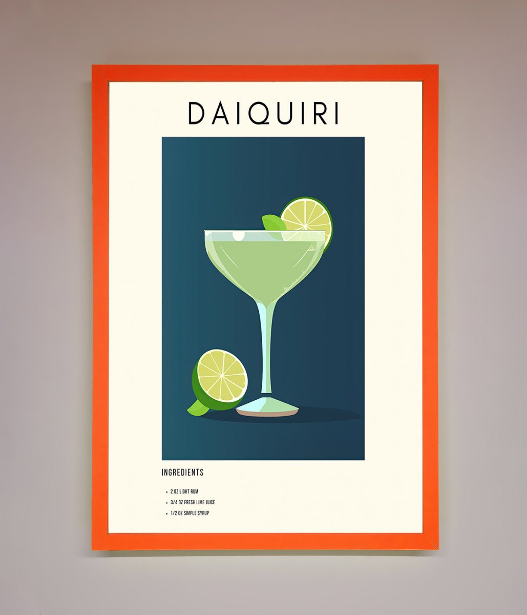 Lime Daiquiri Framed Poster - Zestio