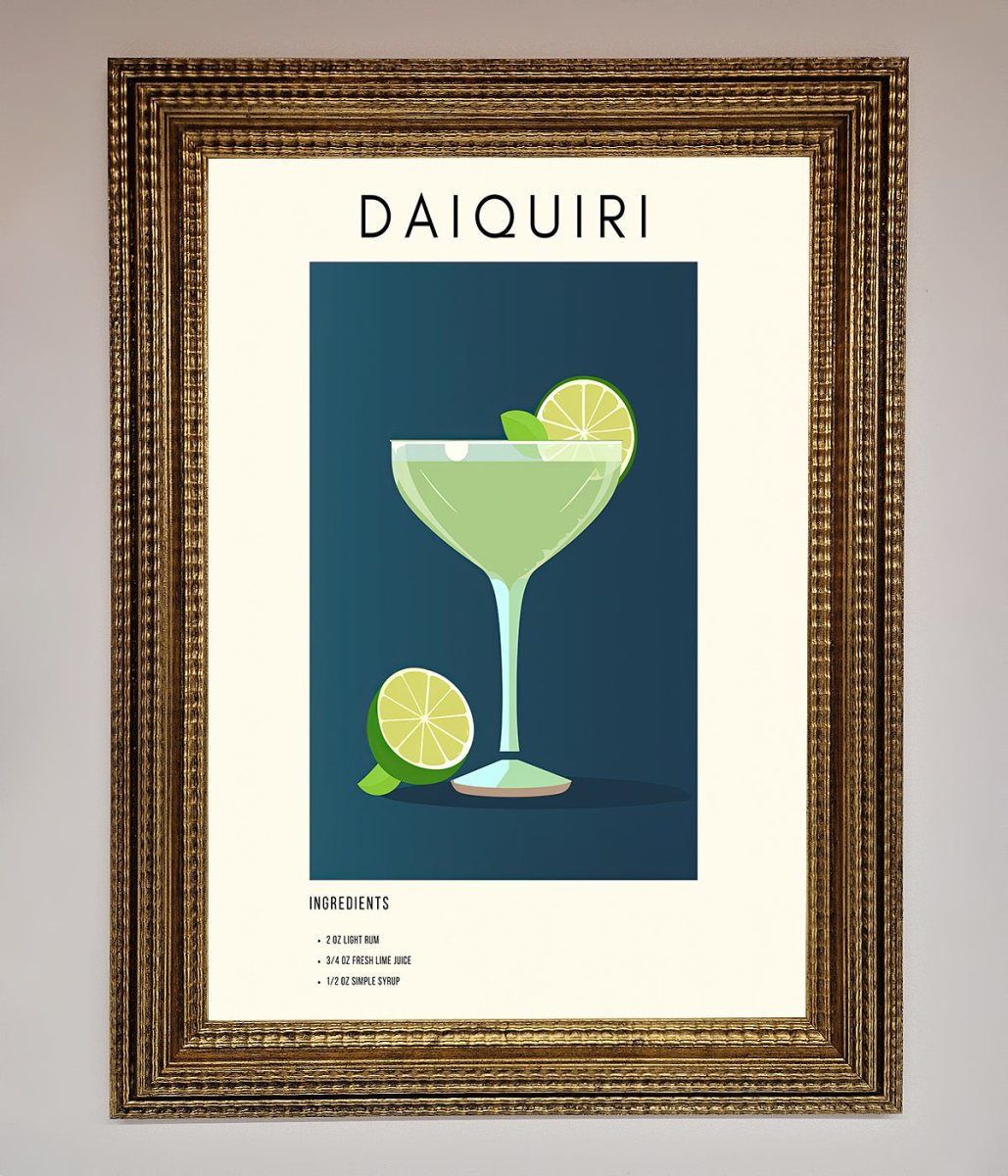 Lime Daiquiri Framed Poster - Zestio
