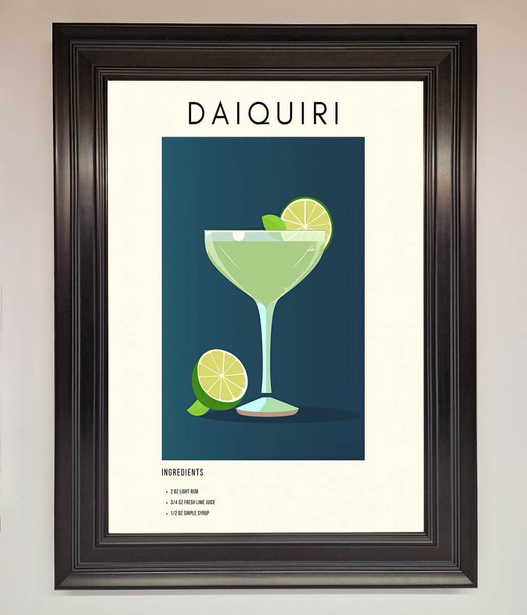 Lime Daiquiri Framed Poster - Zestio
