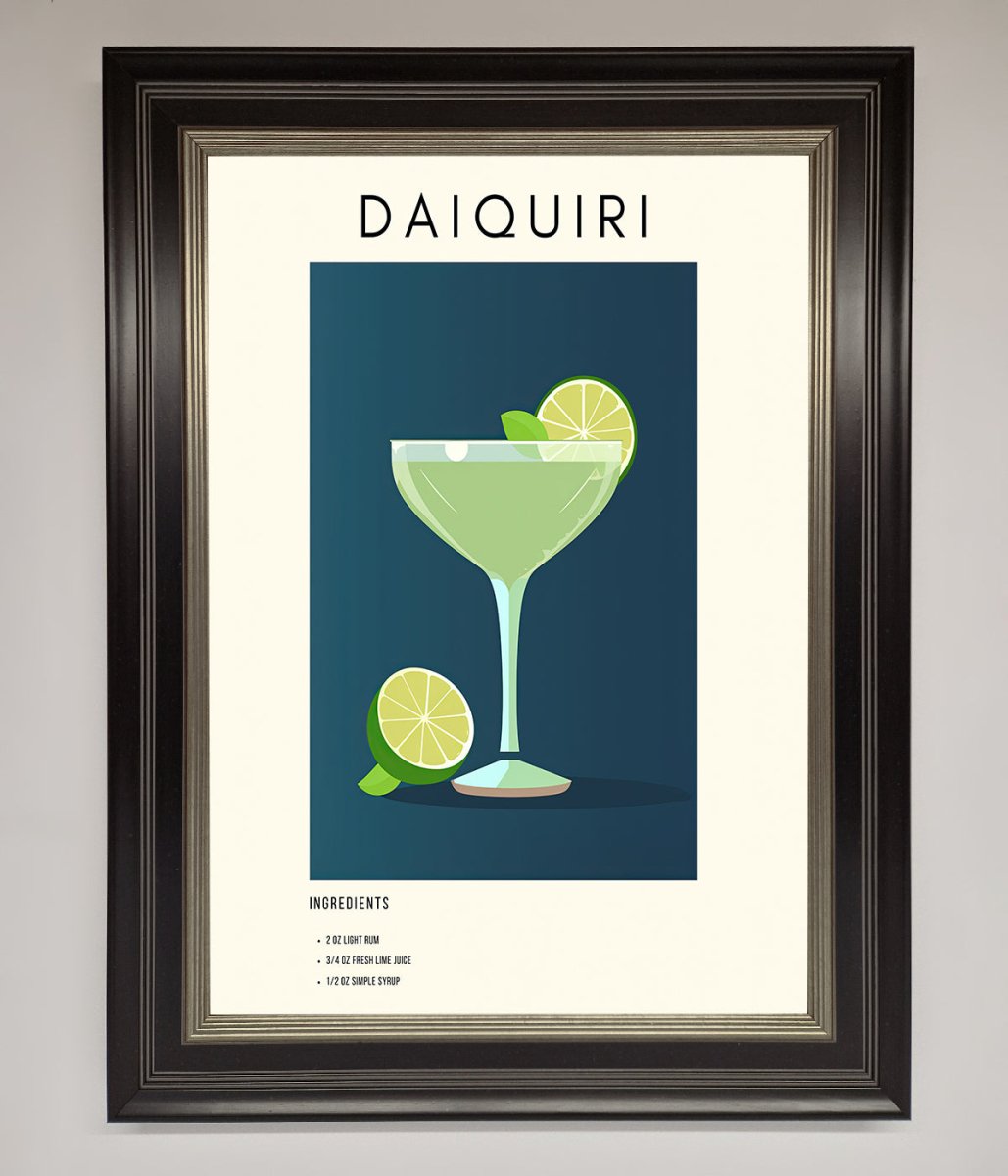Lime Daiquiri Framed Poster - Zestio