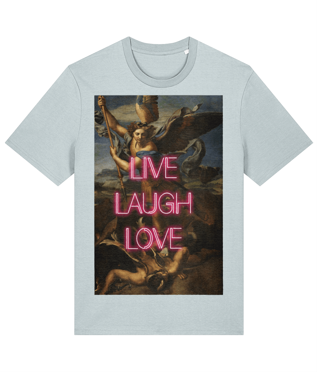 Live Laugh Love Quote Tee - Zestio