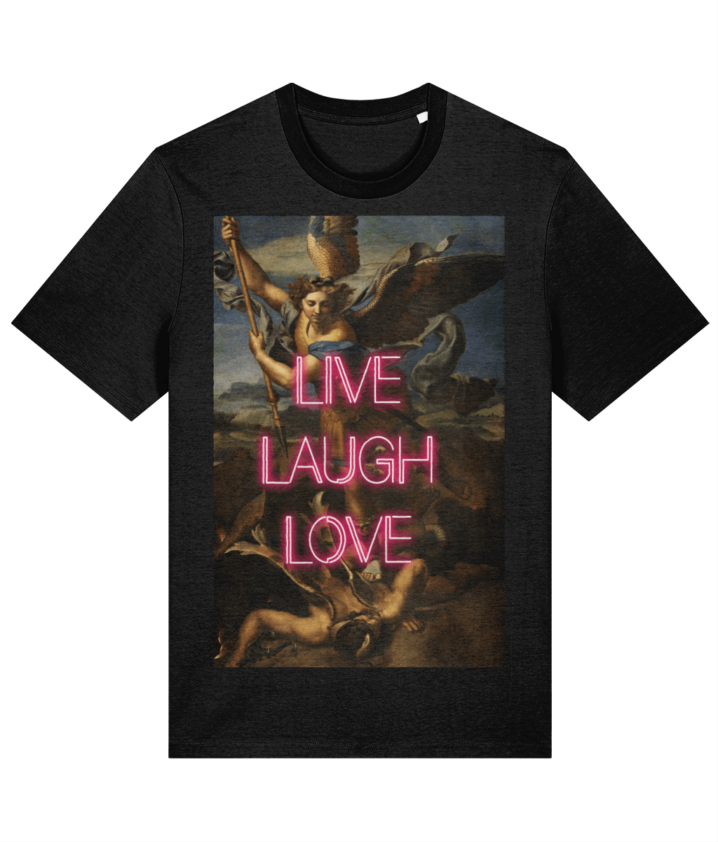 Live Laugh Love Quote Tee - Zestio