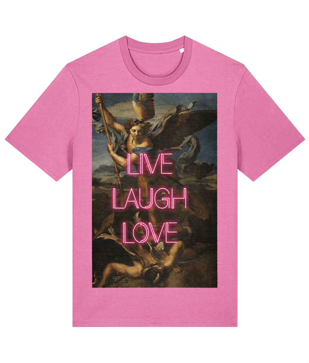 Live Laugh Love Quote Tee - Zestio