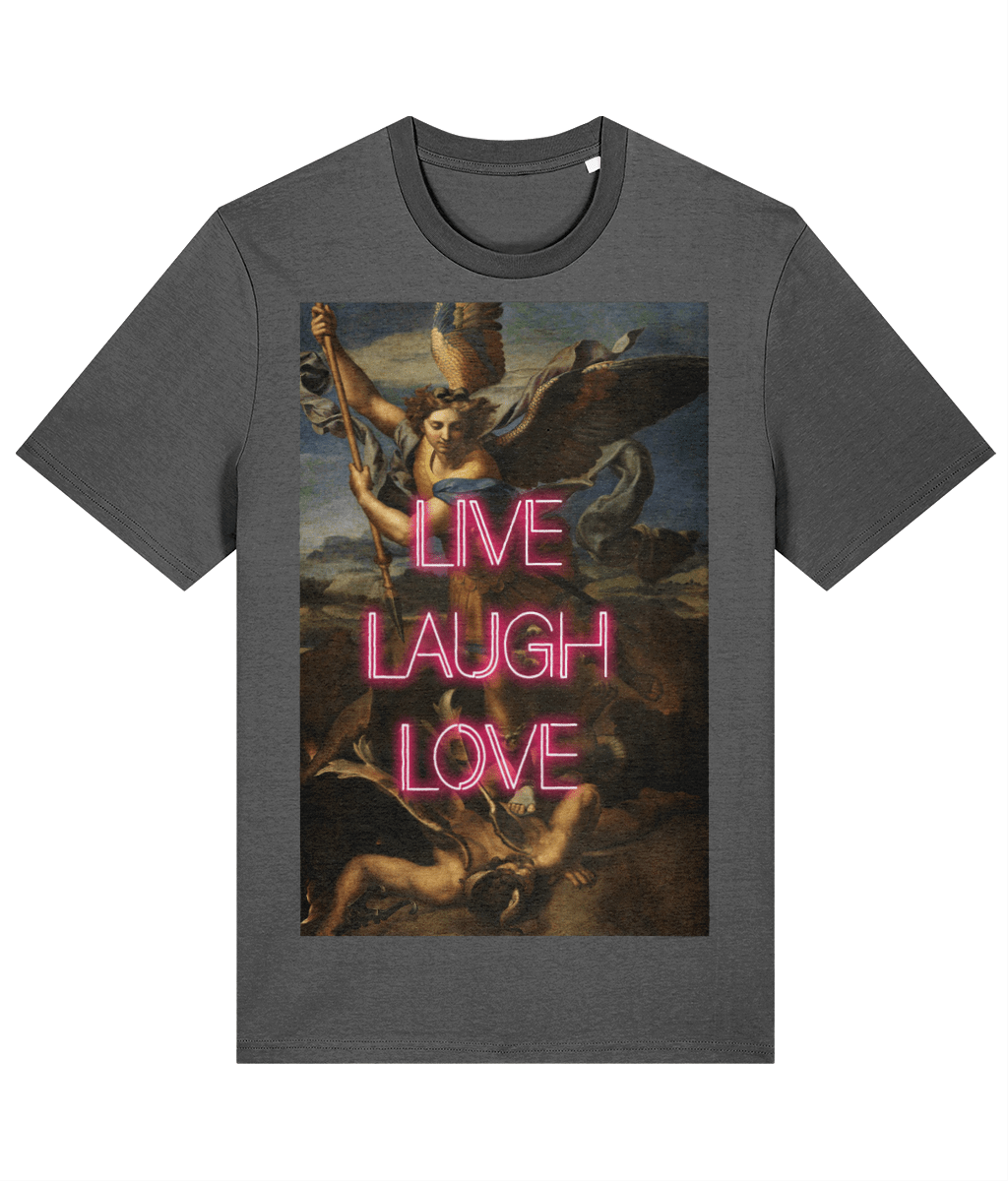 Live Laugh Love Quote Tee - Zestio