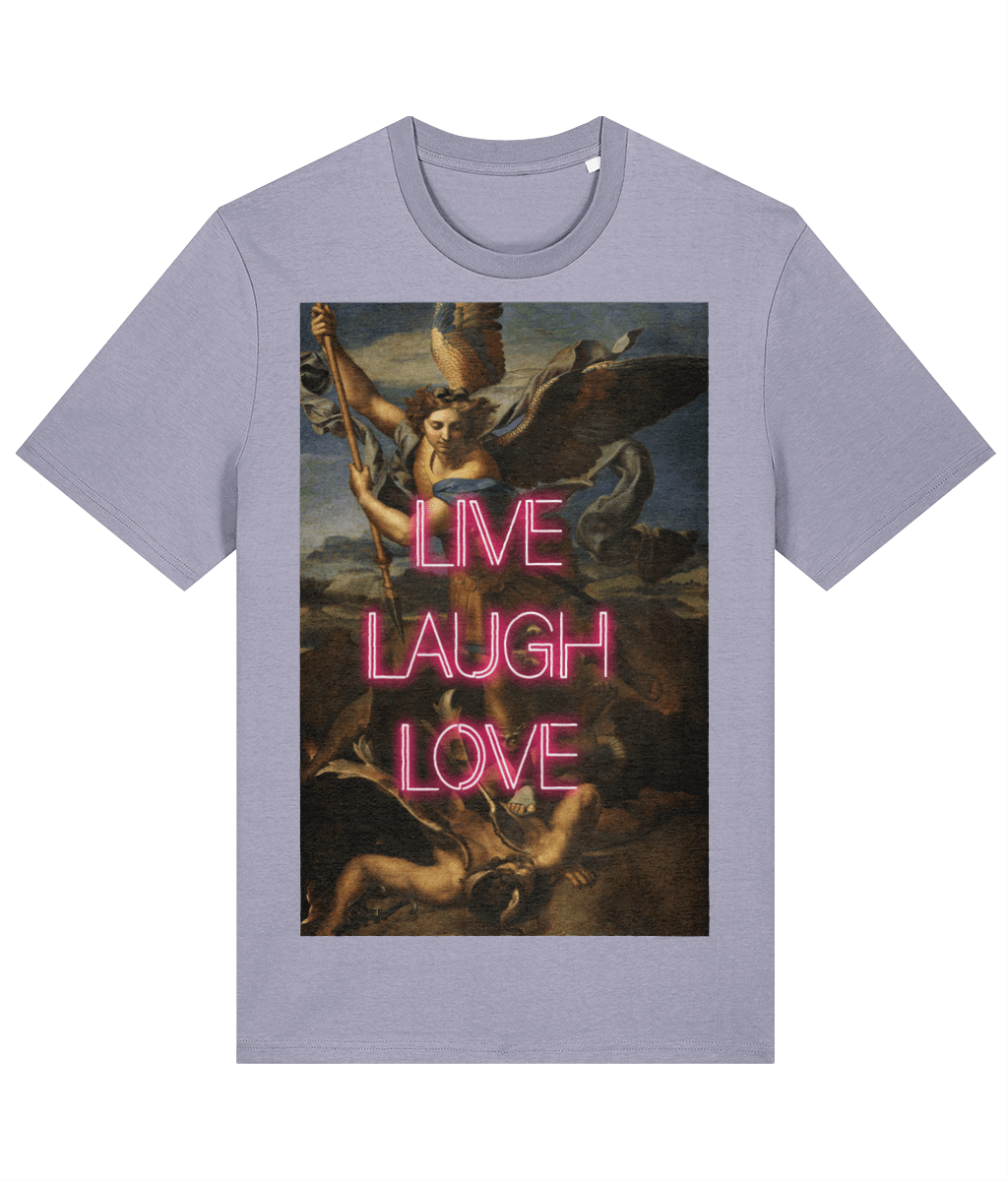 Live Laugh Love Quote Tee - Zestio