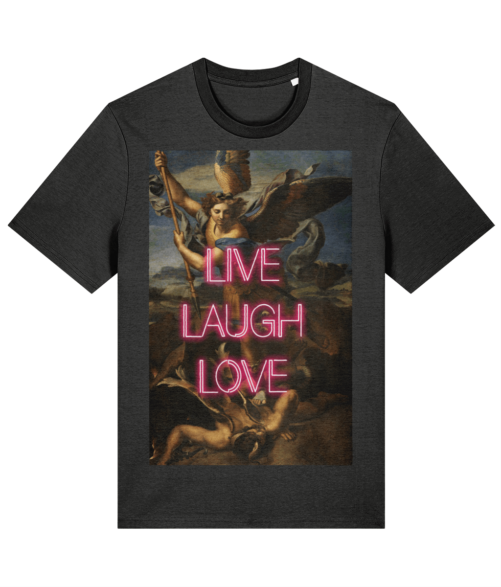 Live Laugh Love Quote Tee - Zestio