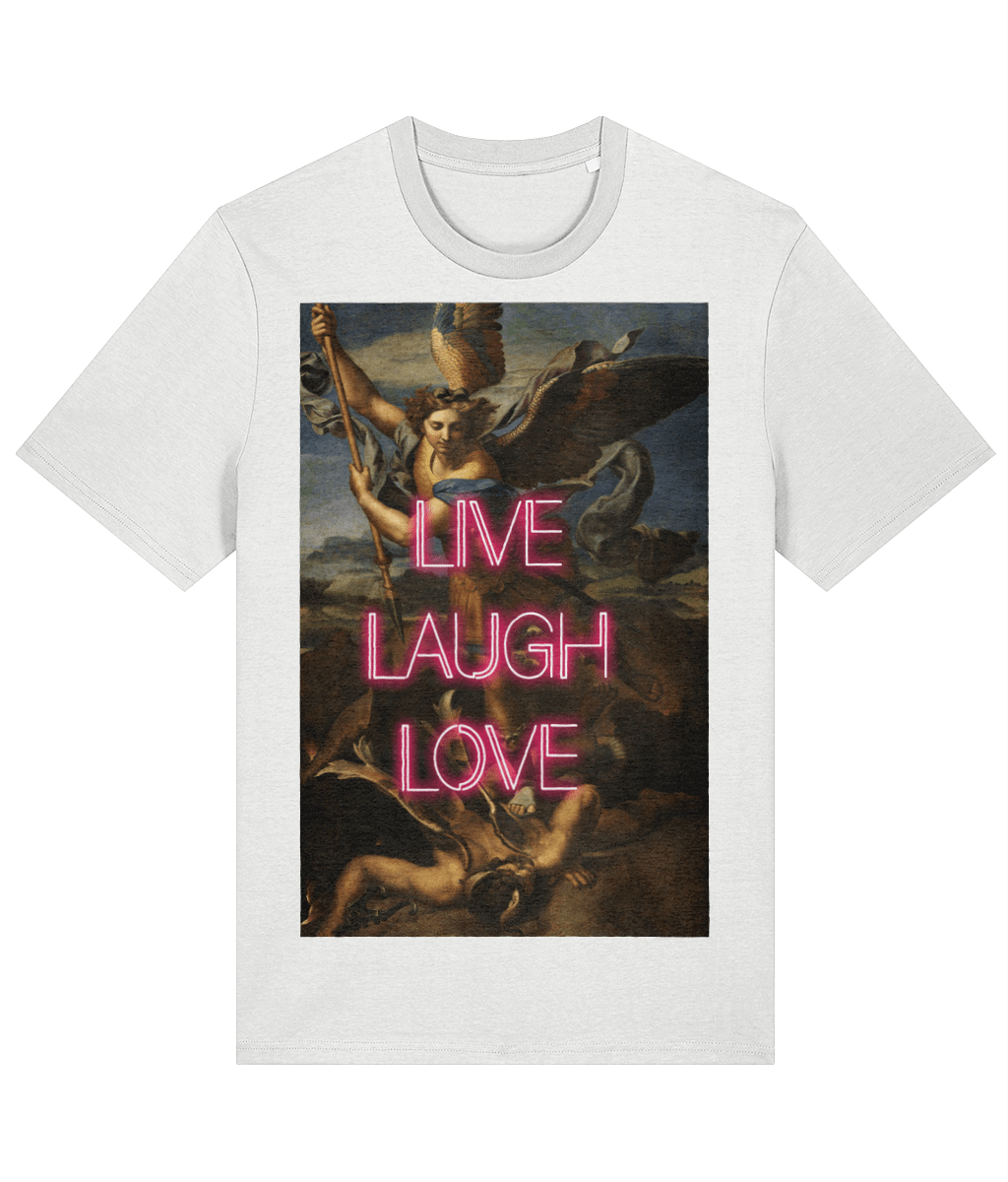 Live Laugh Love Quote Tee - Zestio