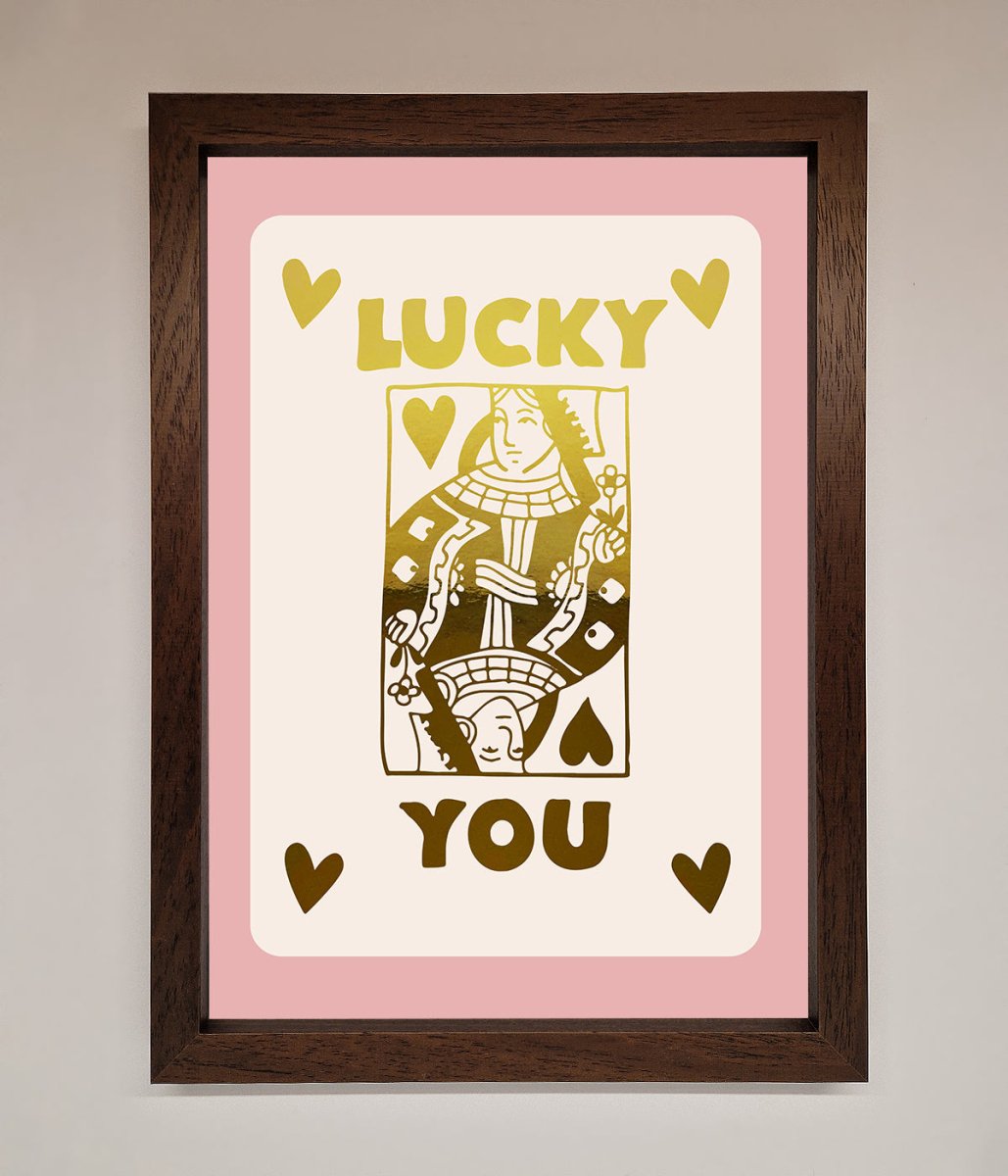 Lucky You Foil Print - Zestio