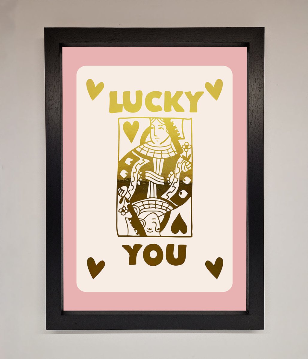 Lucky You Foil Print - Zestio