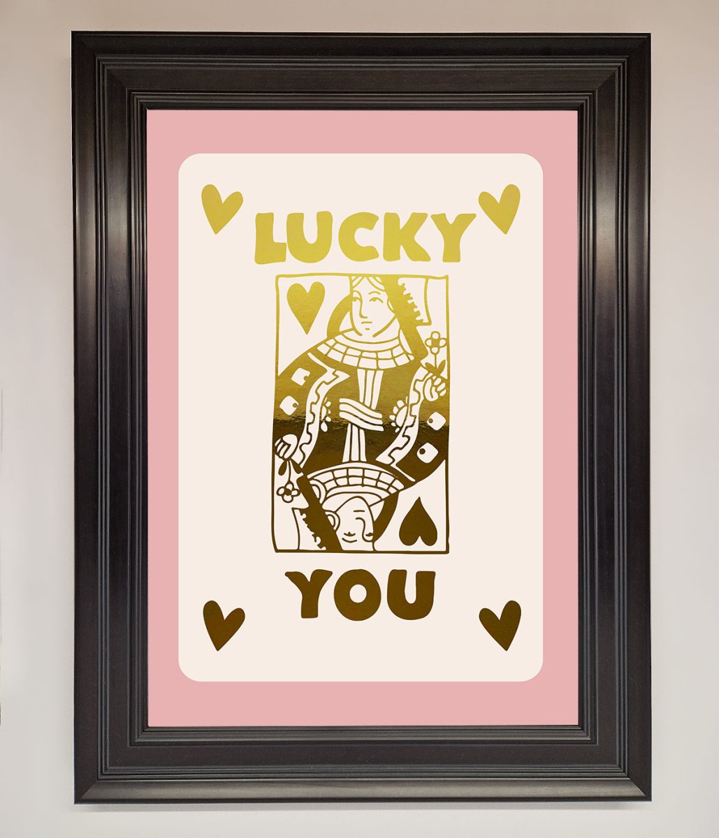 Lucky You Foil Print - Zestio