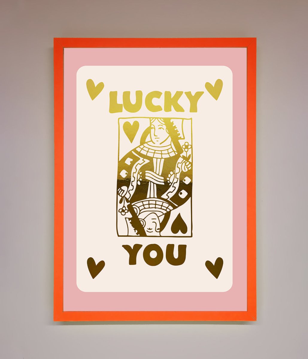 Lucky You Foil Print - Zestio