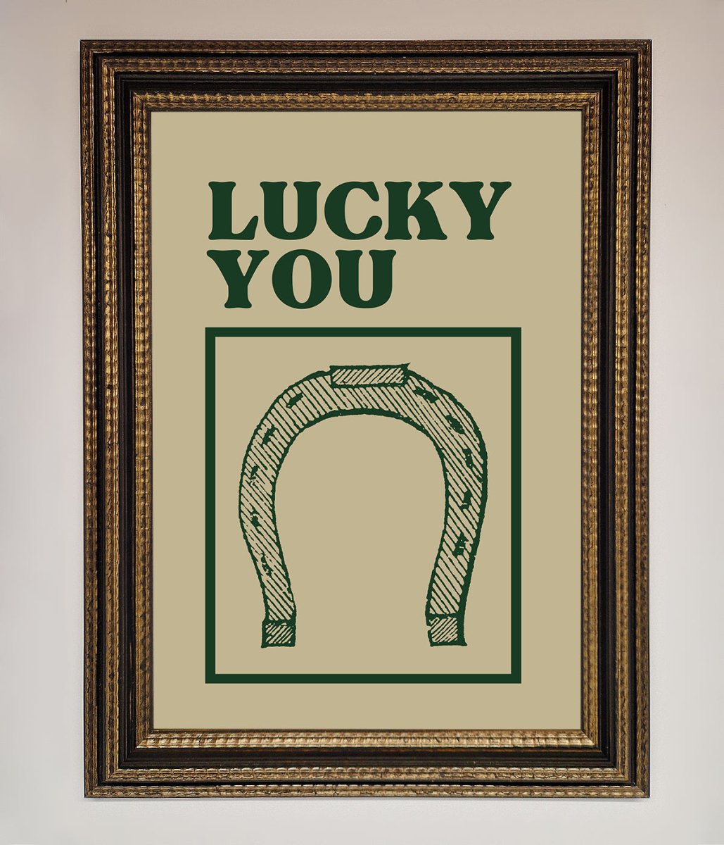 Lucky You Framed Wall Art - Zestio
