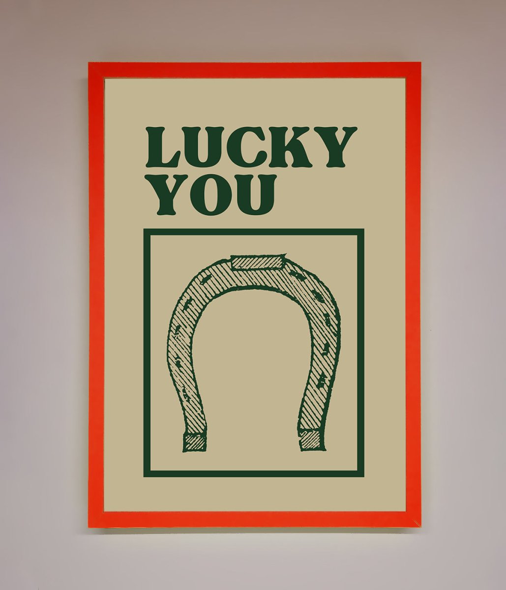 Lucky You Framed Wall Art - Zestio