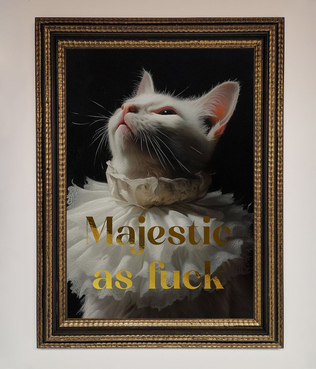 Majestic As Foil Print - Zestio