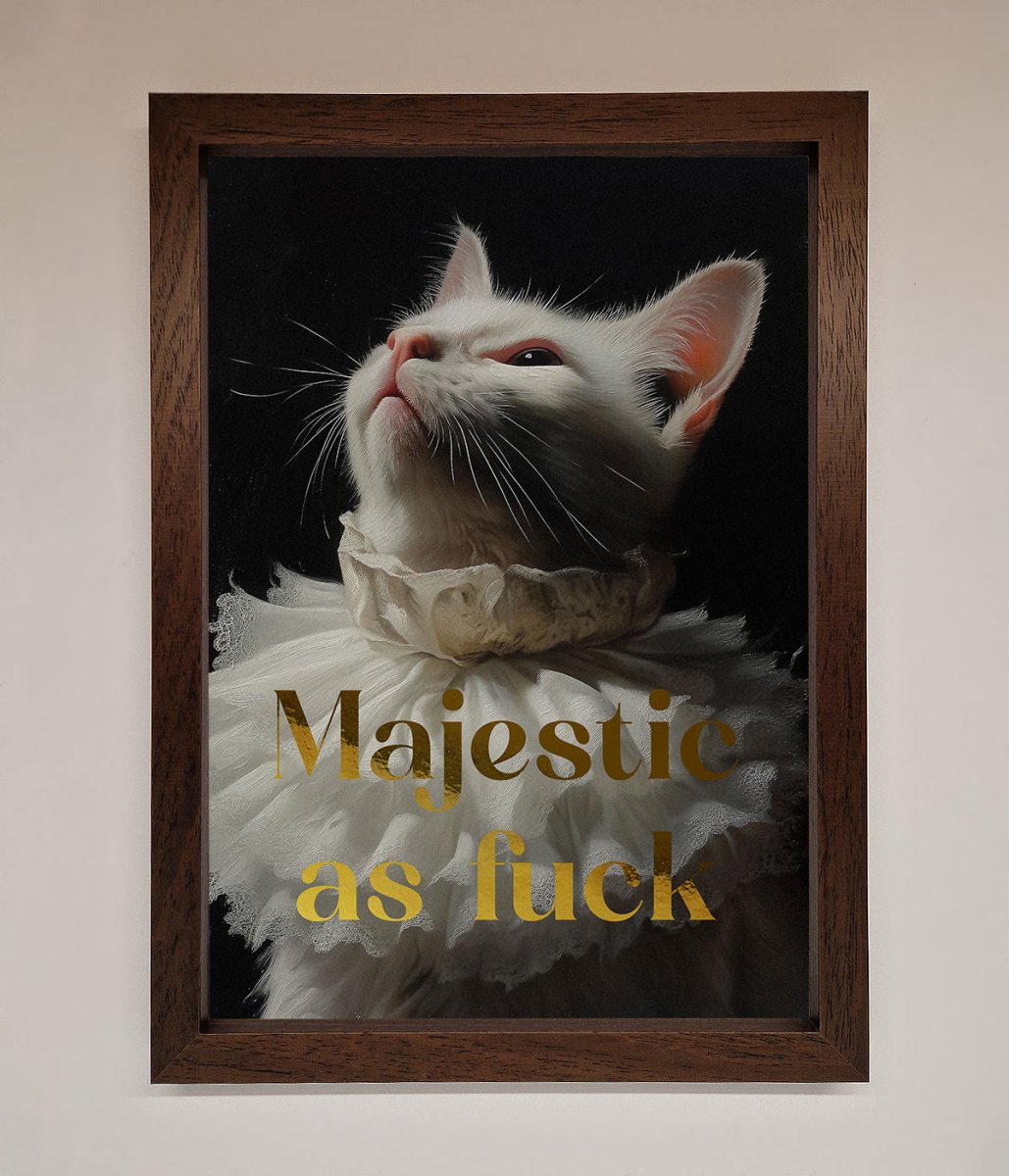 Majestic As Foil Print - Zestio