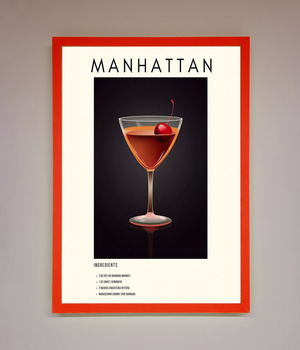 Manhattan A1 Framed Print - Zestio