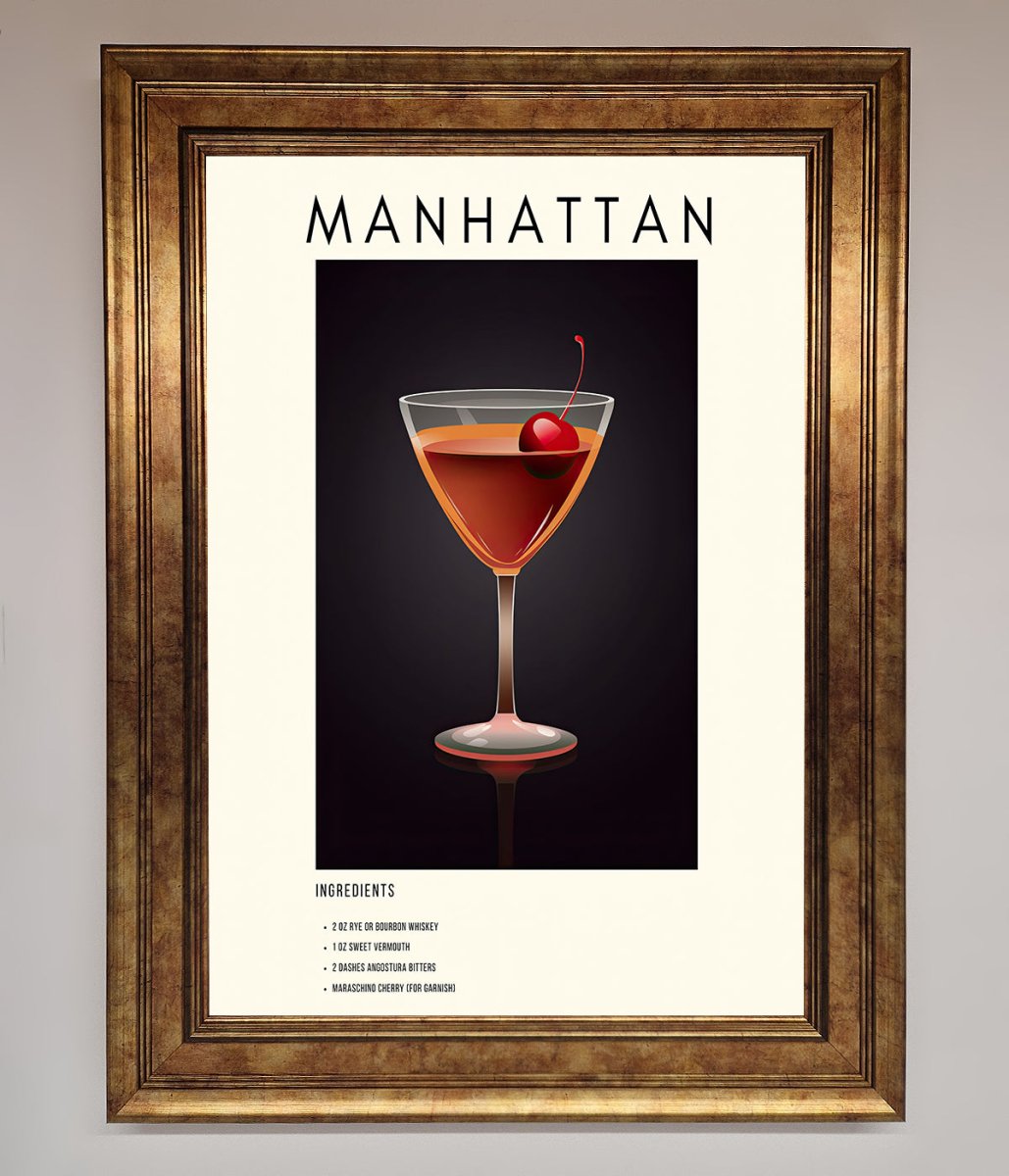 Manhattan A1 Framed Print - Zestio