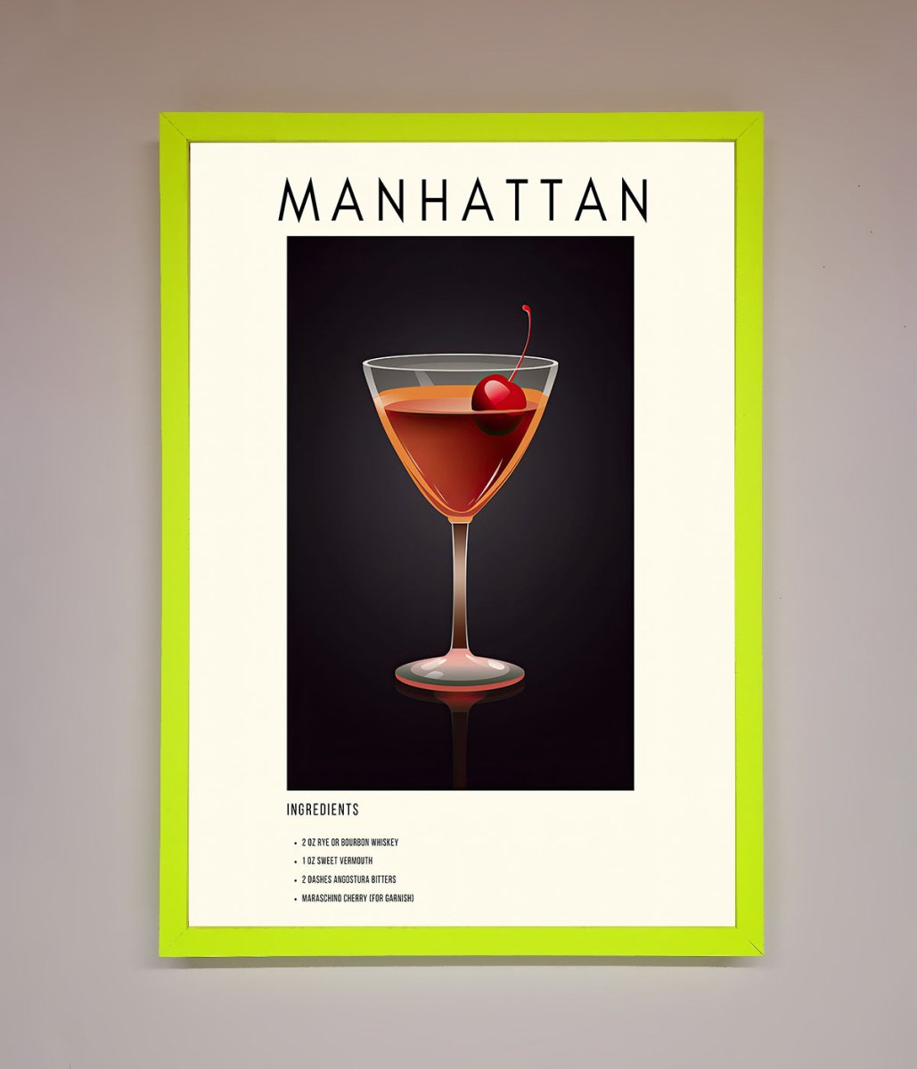 Manhattan A1 Framed Print - Zestio