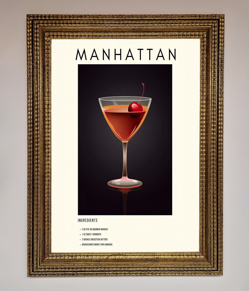 Manhattan A1 Framed Print - Zestio