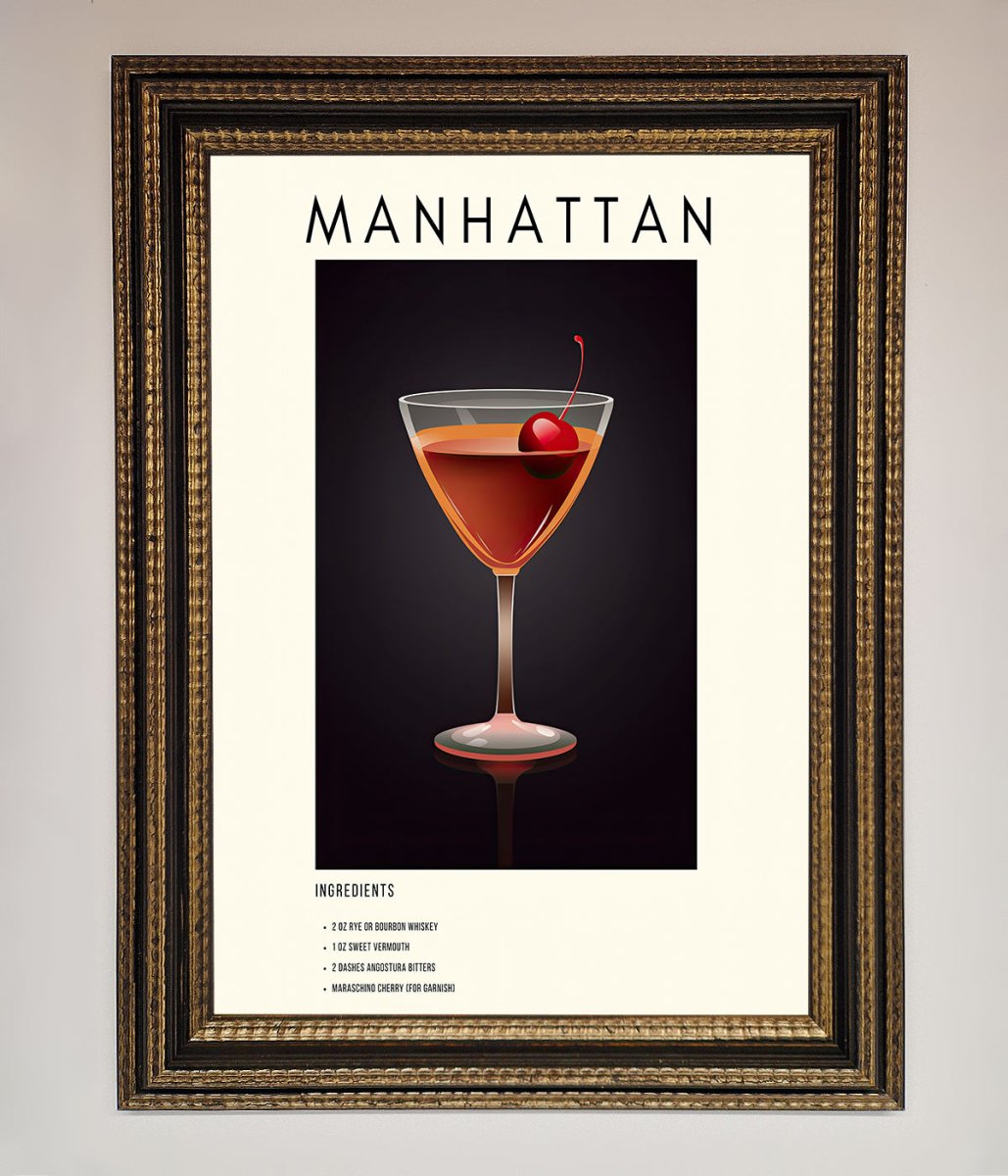 Manhattan A1 Framed Print - Zestio