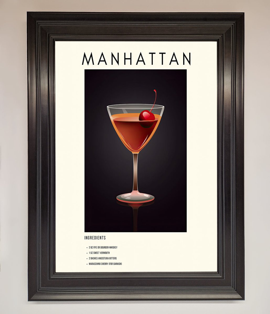 Manhattan A1 Framed Print - Zestio