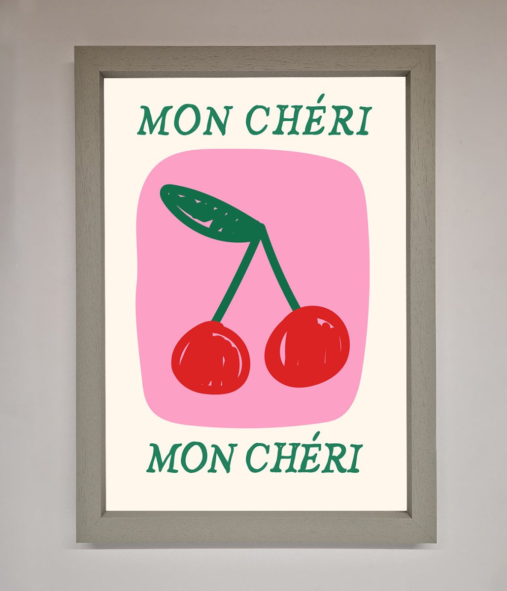 Mon Cheri Framed Poster - Zestio