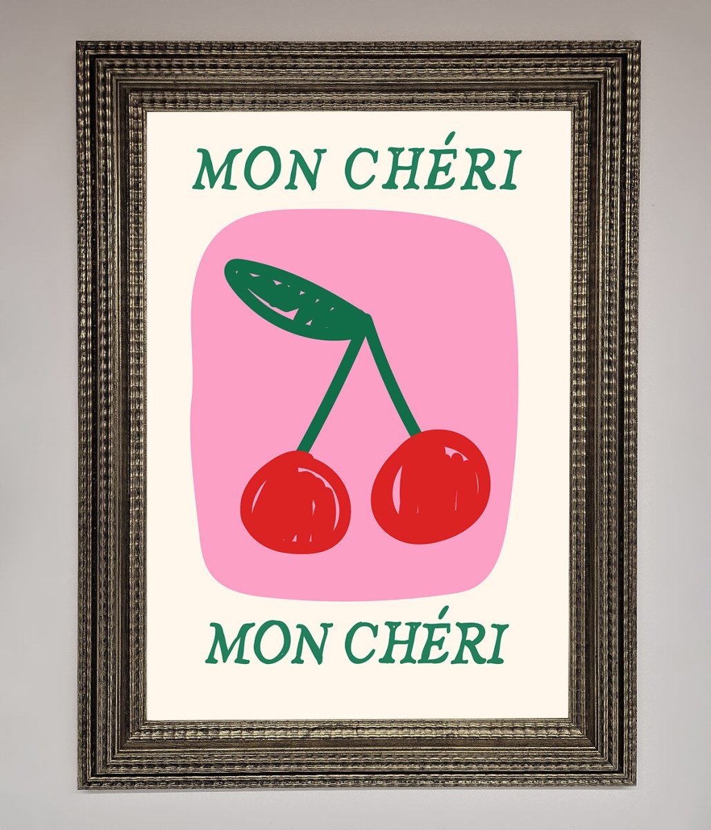 Mon Cheri Framed Poster - Zestio