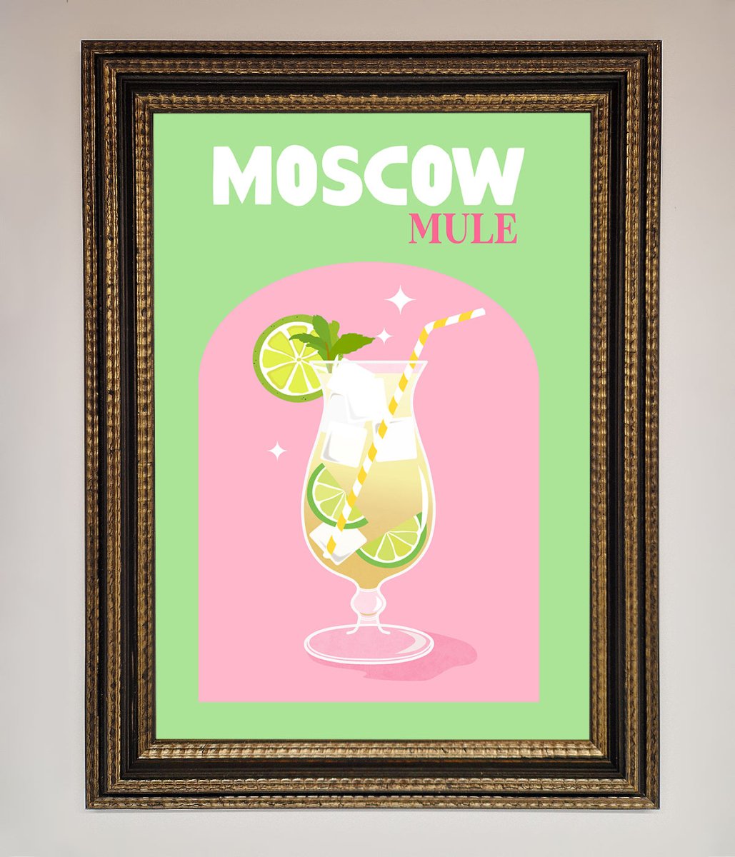 Moscow Mule Framed Print - Zestio