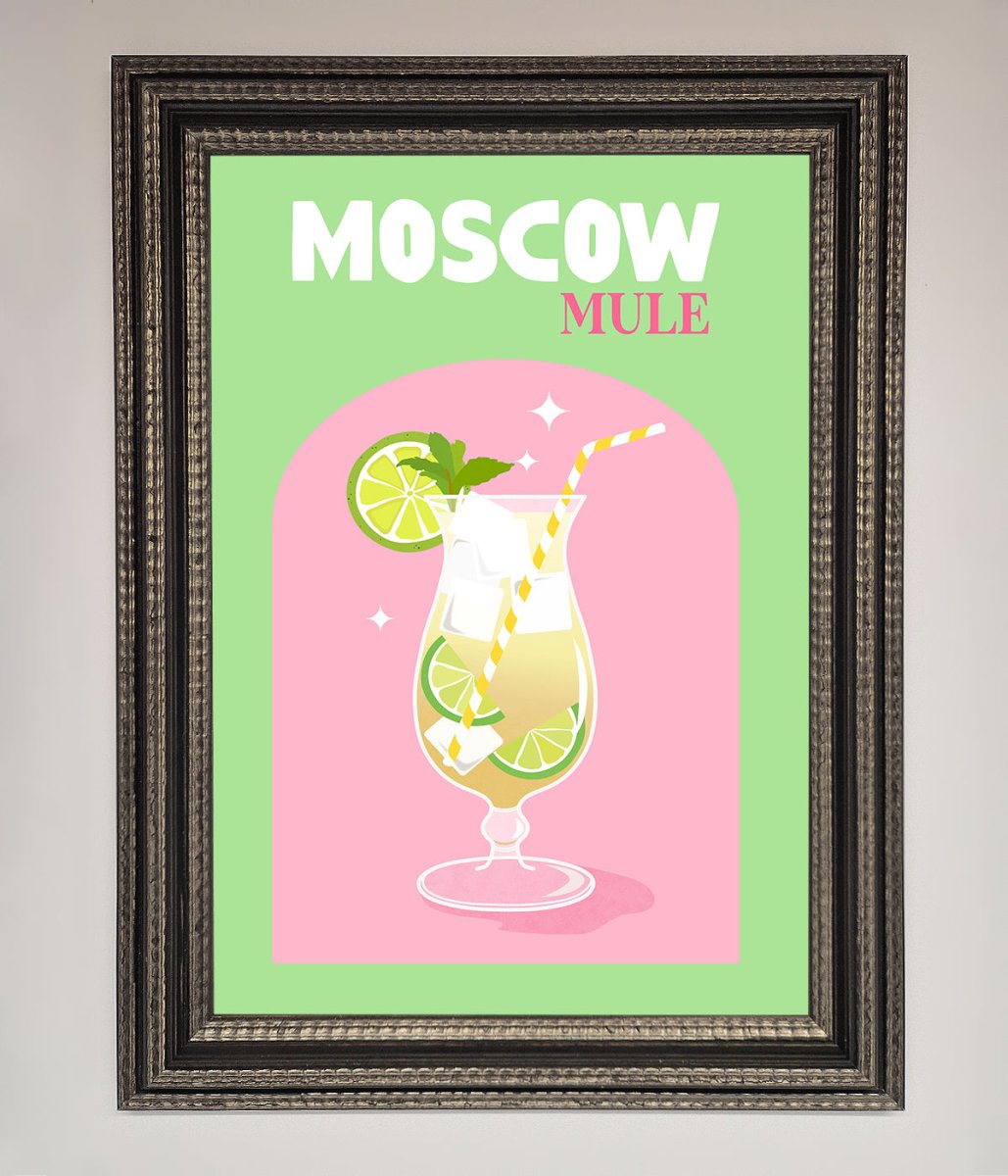 Moscow Mule Framed Print - Zestio