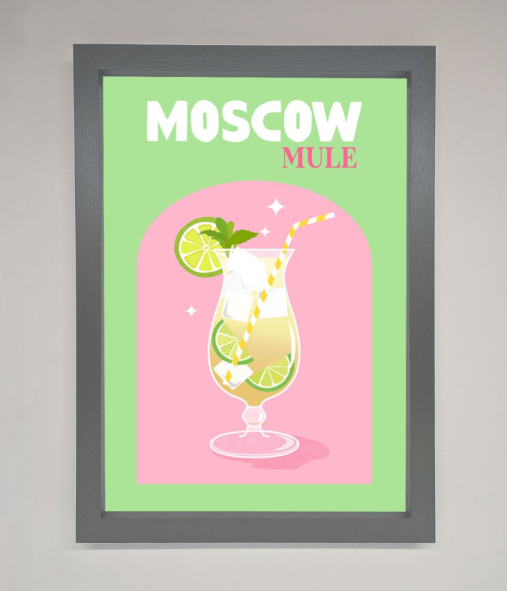 Moscow Mule Framed Print - Zestio