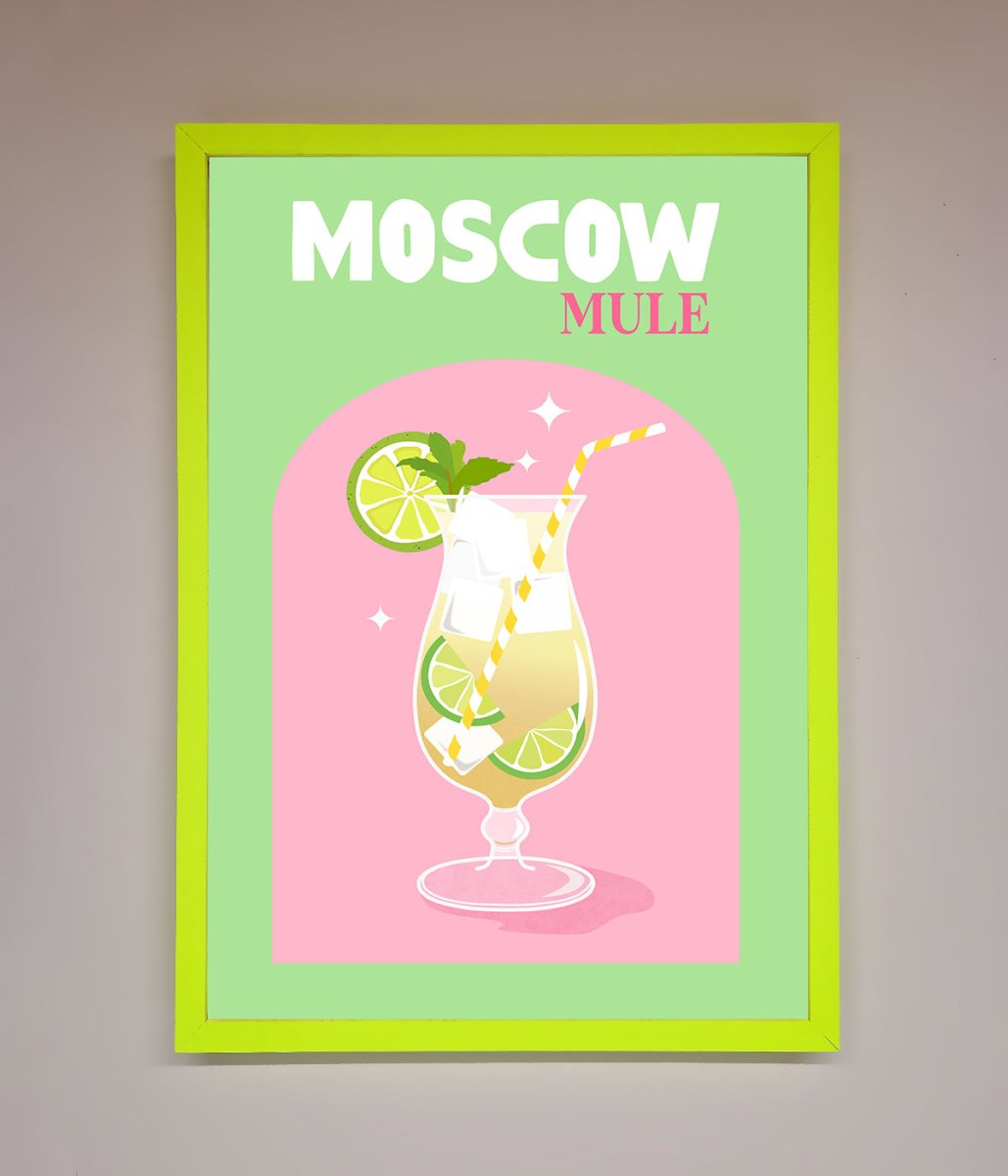 Moscow Mule Framed Print - Zestio