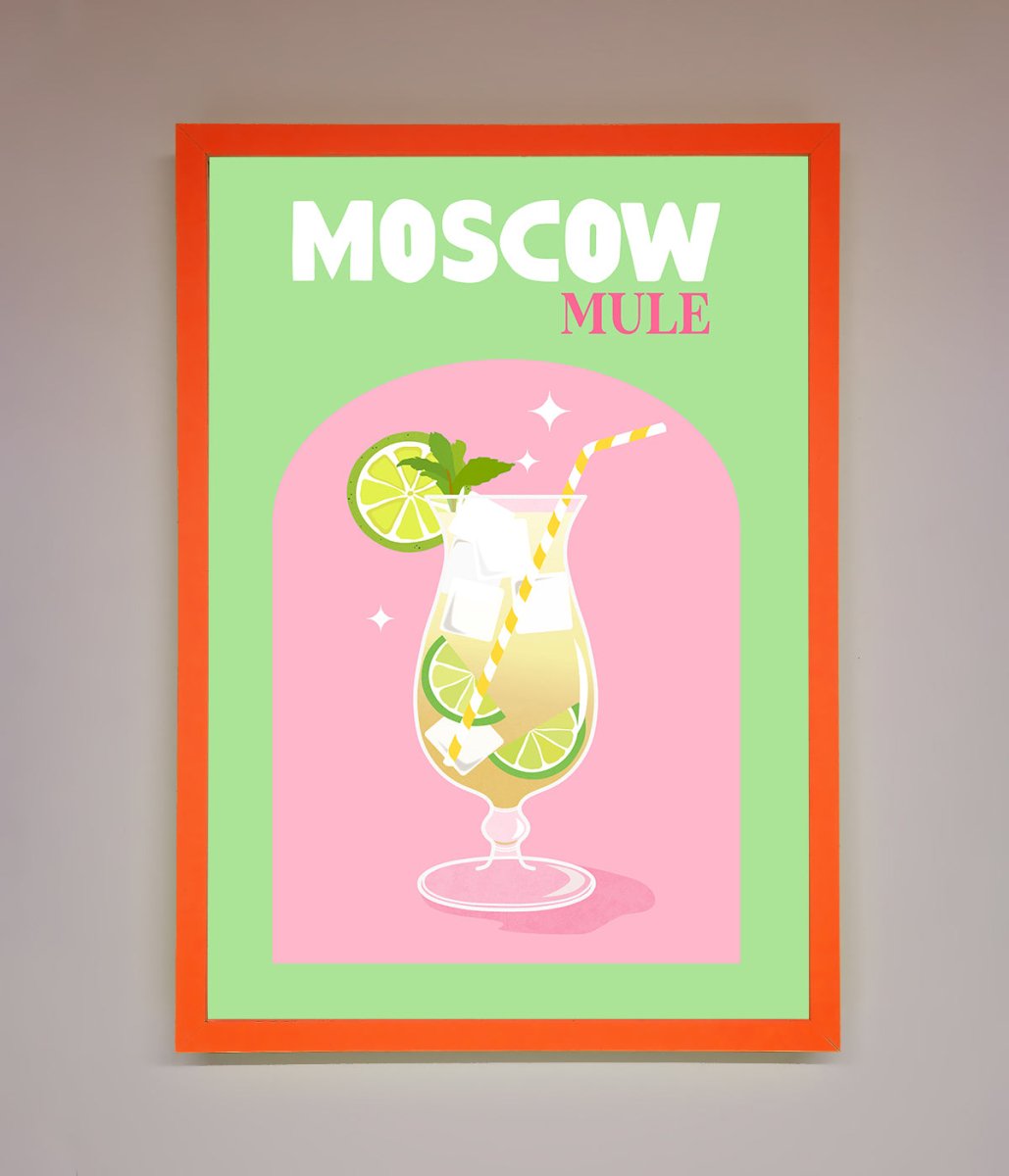 Moscow Mule Framed Print - Zestio
