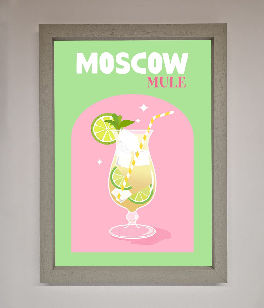 Moscow Mule Framed Print - Zestio