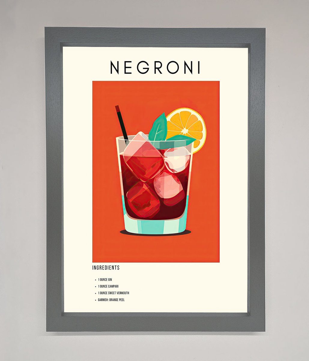 Negroni Framed Wall Art - Zestio