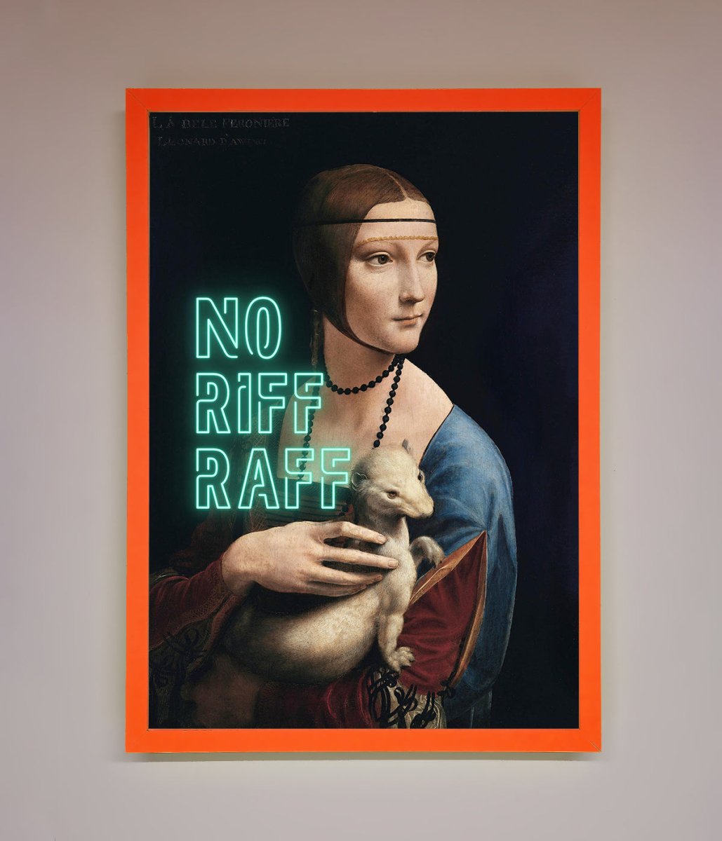No Riff Raff Framed Print - Zestio
