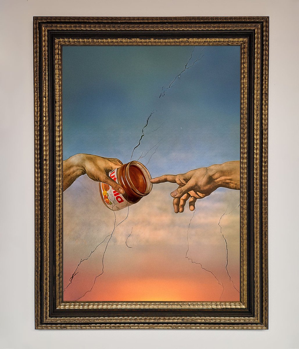 Nutella Of Creation Framed Poster - Zestio
