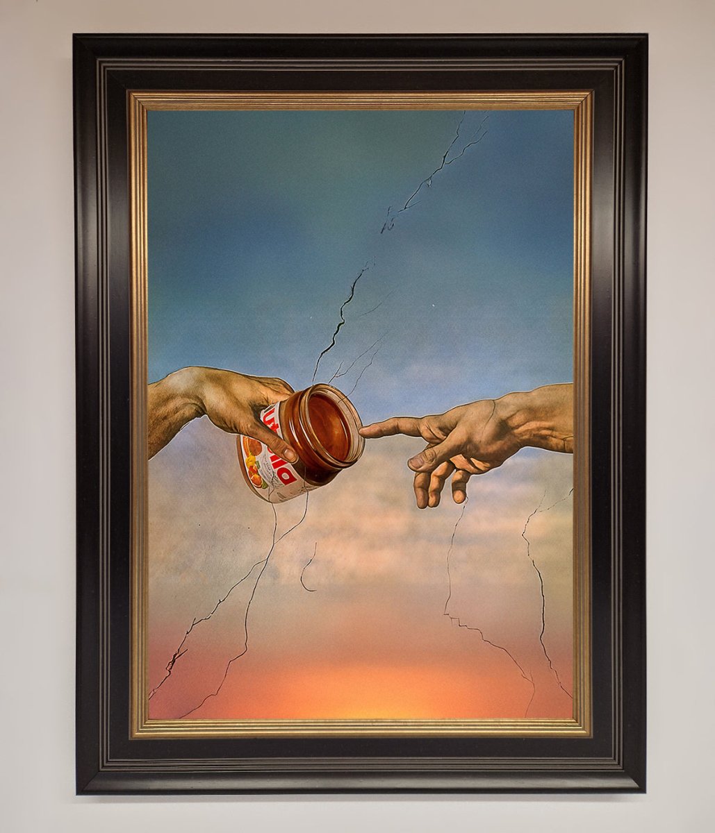 Nutella Of Creation Framed Poster - Zestio