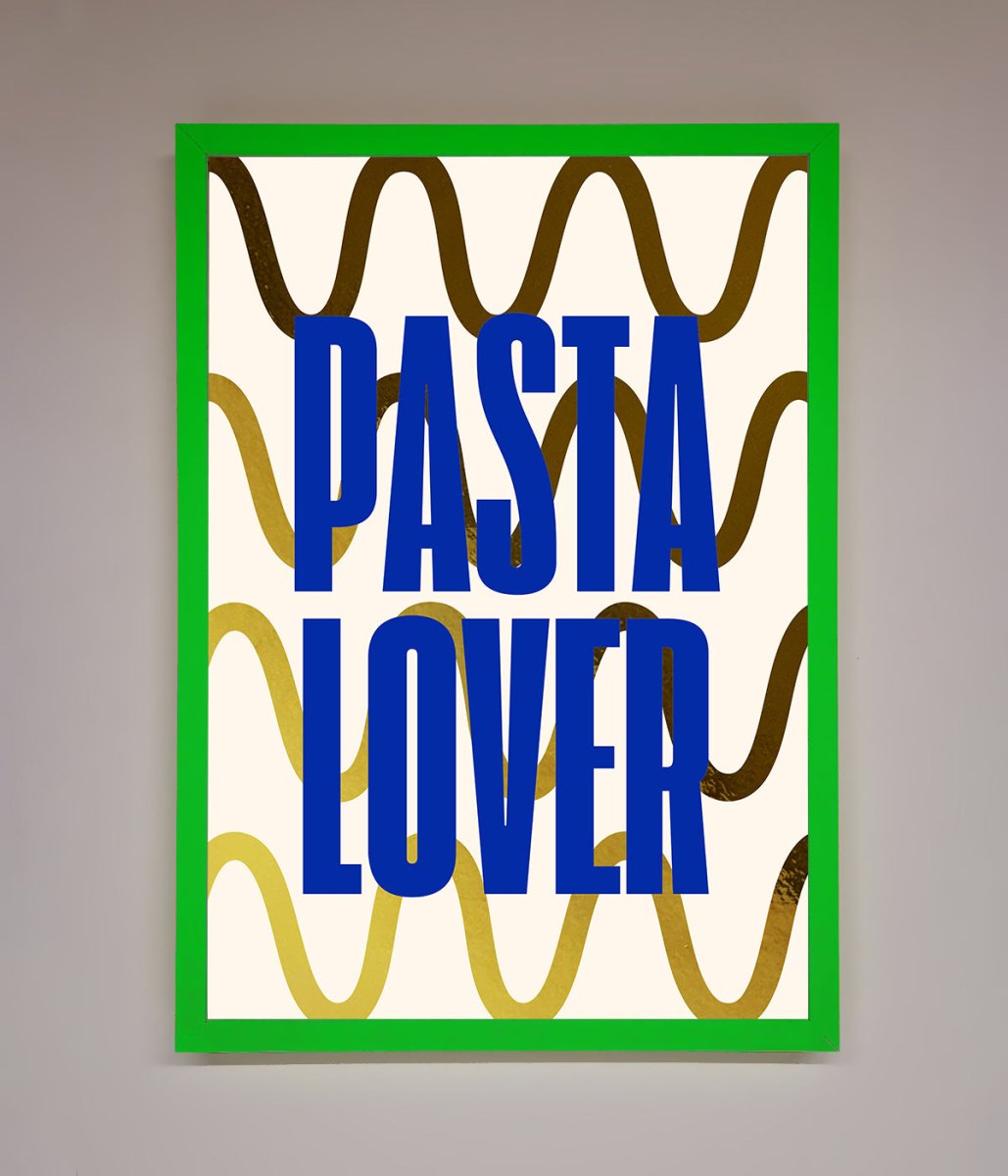 Pasta Lover Foil Print - Zestio