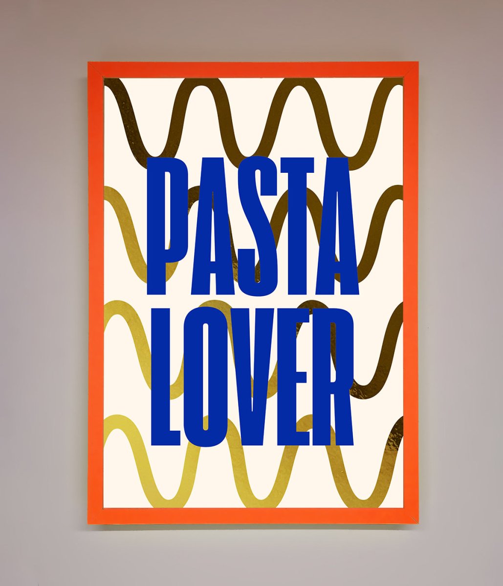 Pasta Lover Foil Print - Zestio