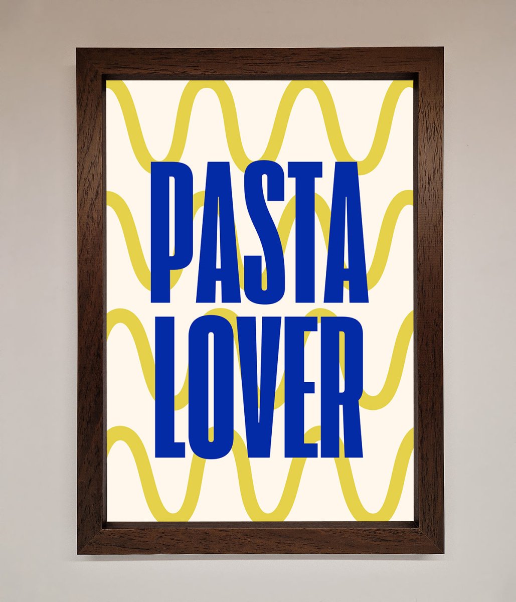 Pasta Lover Framed Wall Art - Zestio