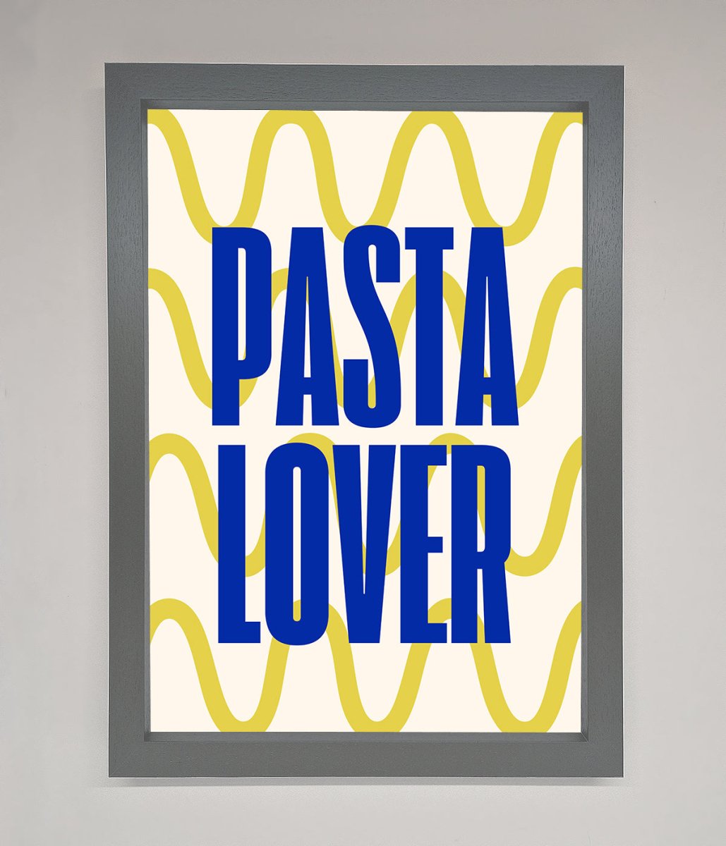 Pasta Lover Framed Wall Art - Zestio